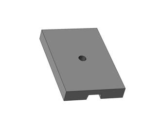 Montageplaatje tbv SlimFix Solar